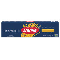 Barilla thin spaghetti