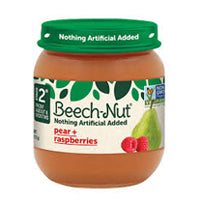 Beech-nut Pear Raspberries