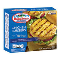 Bell & Evans chicken Burgers - 4 pcs
