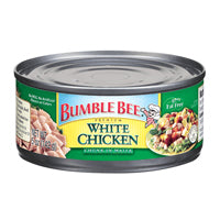 Bumble bee white chicken in water
