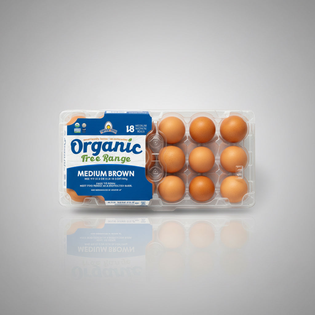 Organic Eggs (Medium Brown)