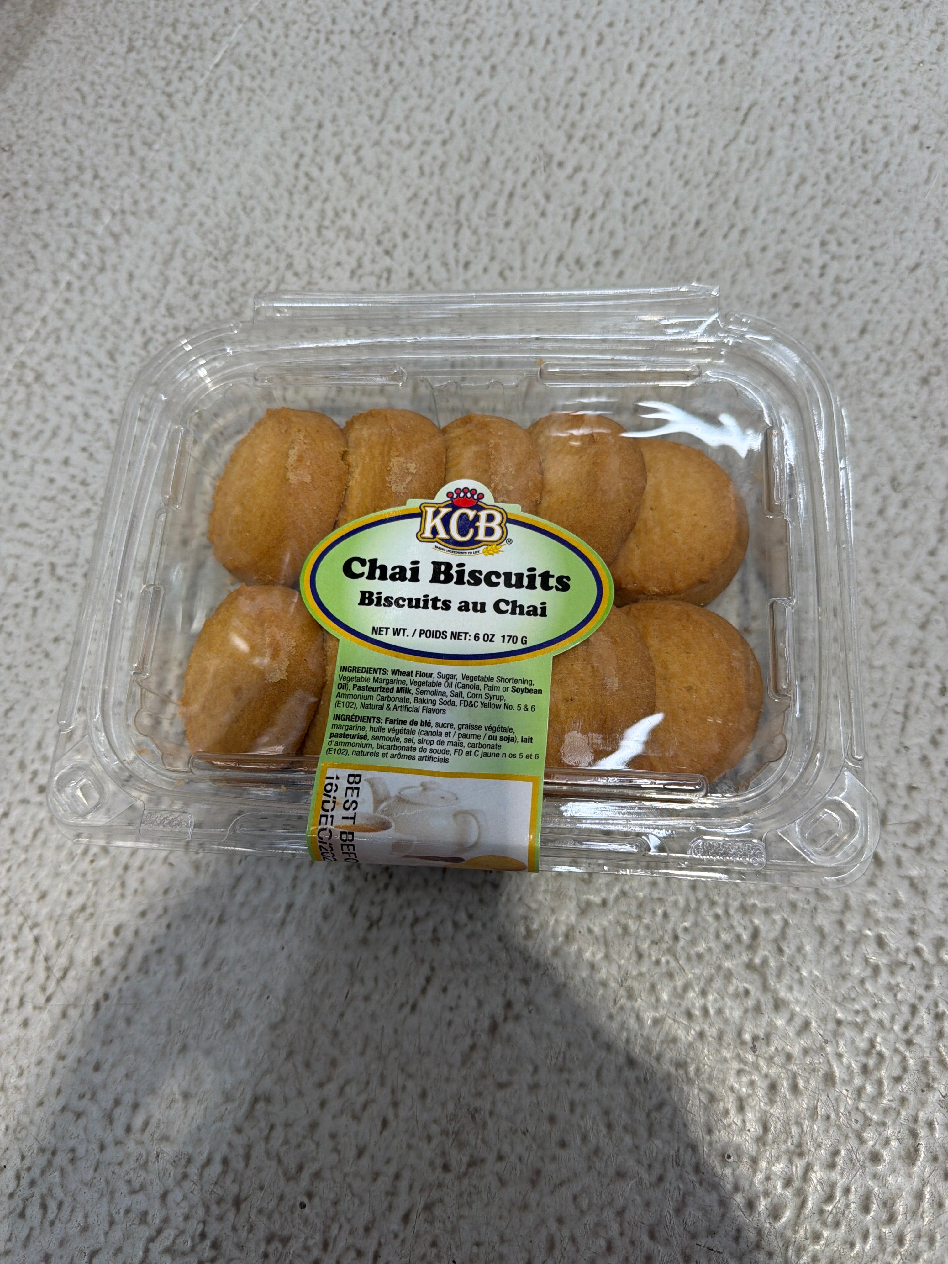 KCB Chai biscuits