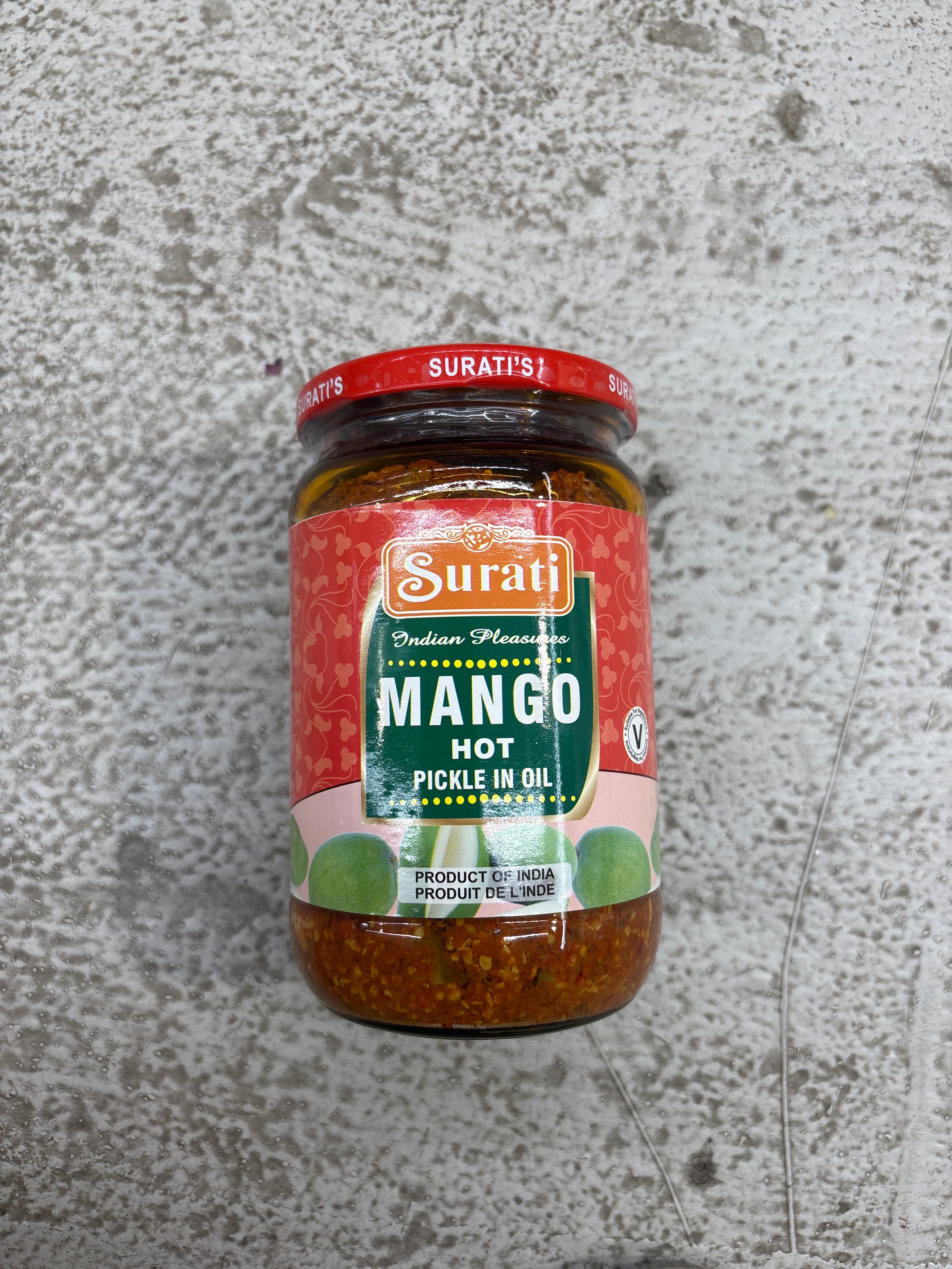 Surati mango hot pickle