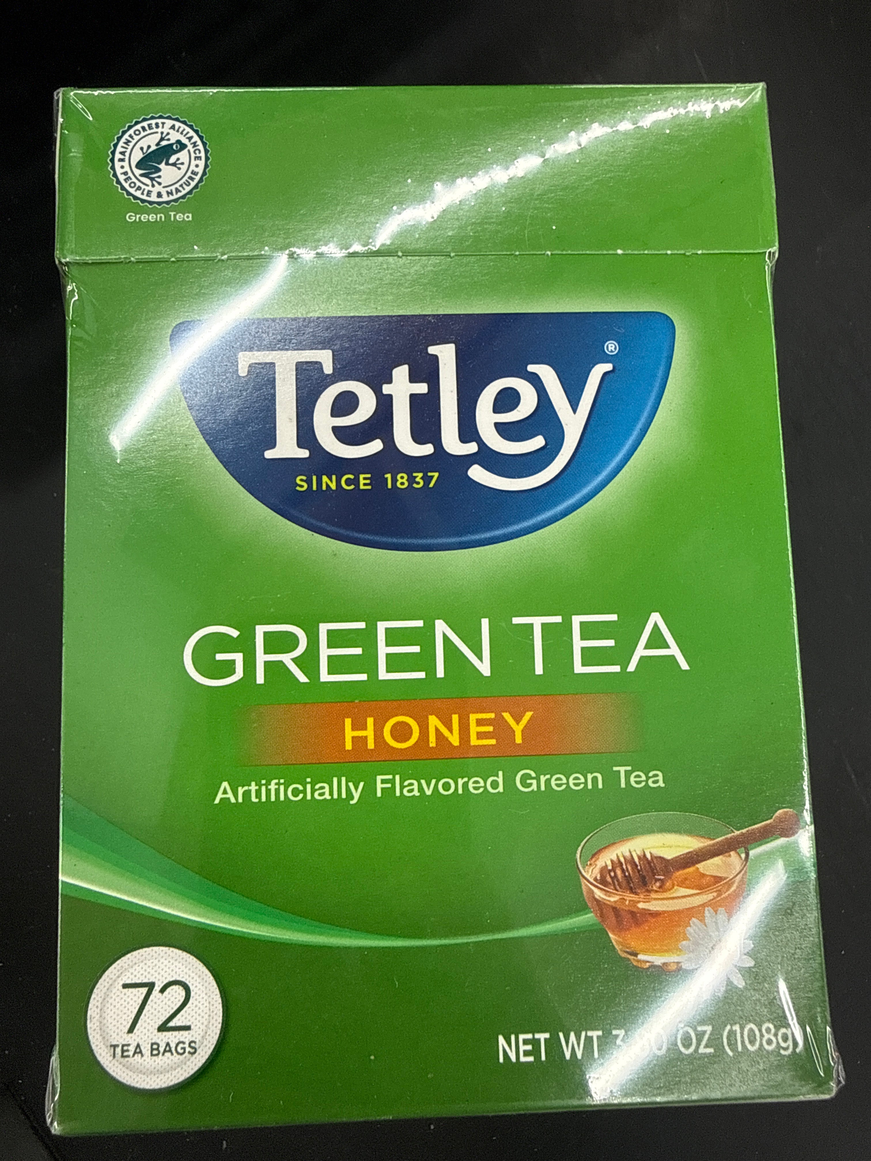 Tetley green tea honey