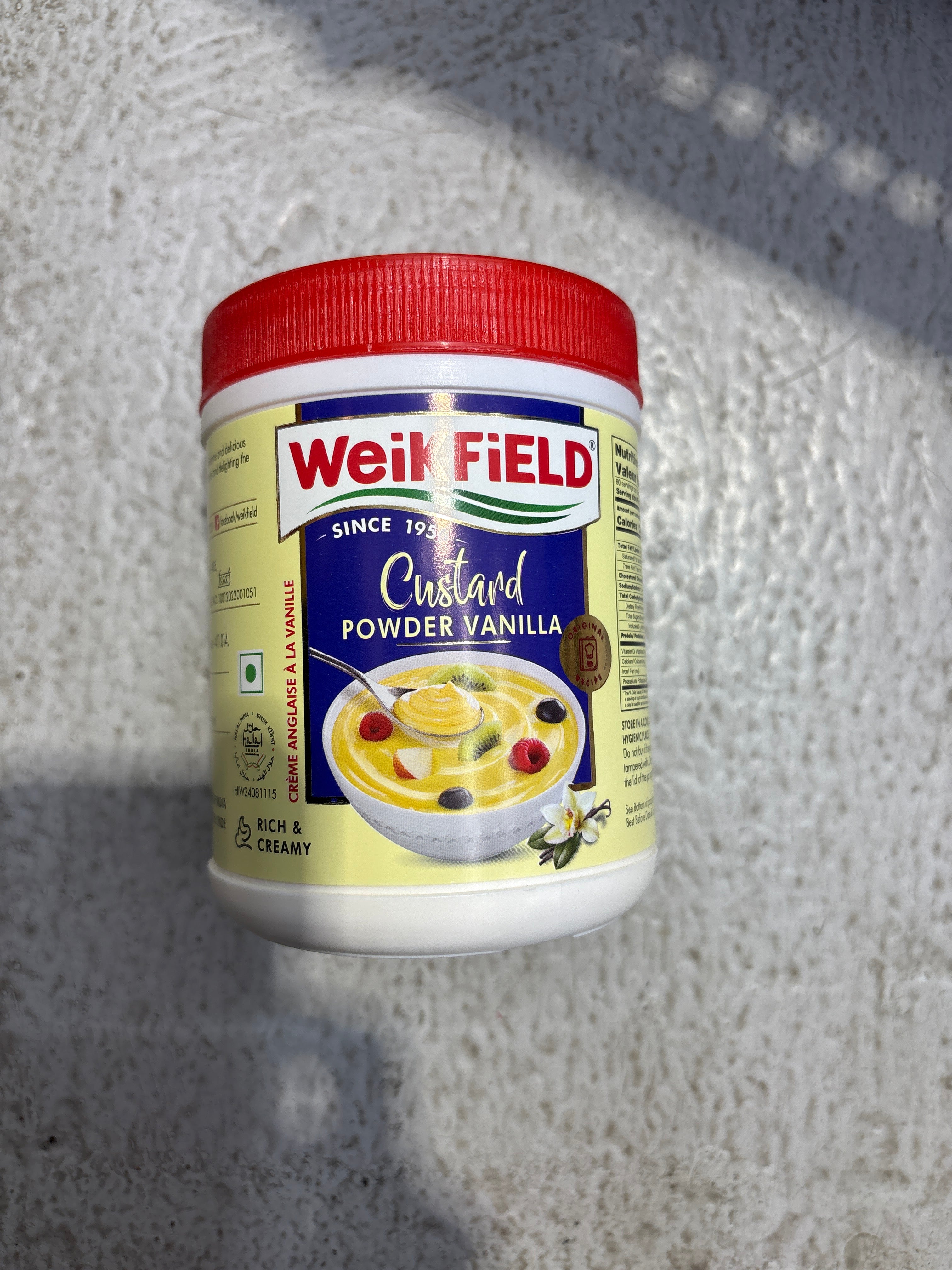 Weikfield custard powder vanilla