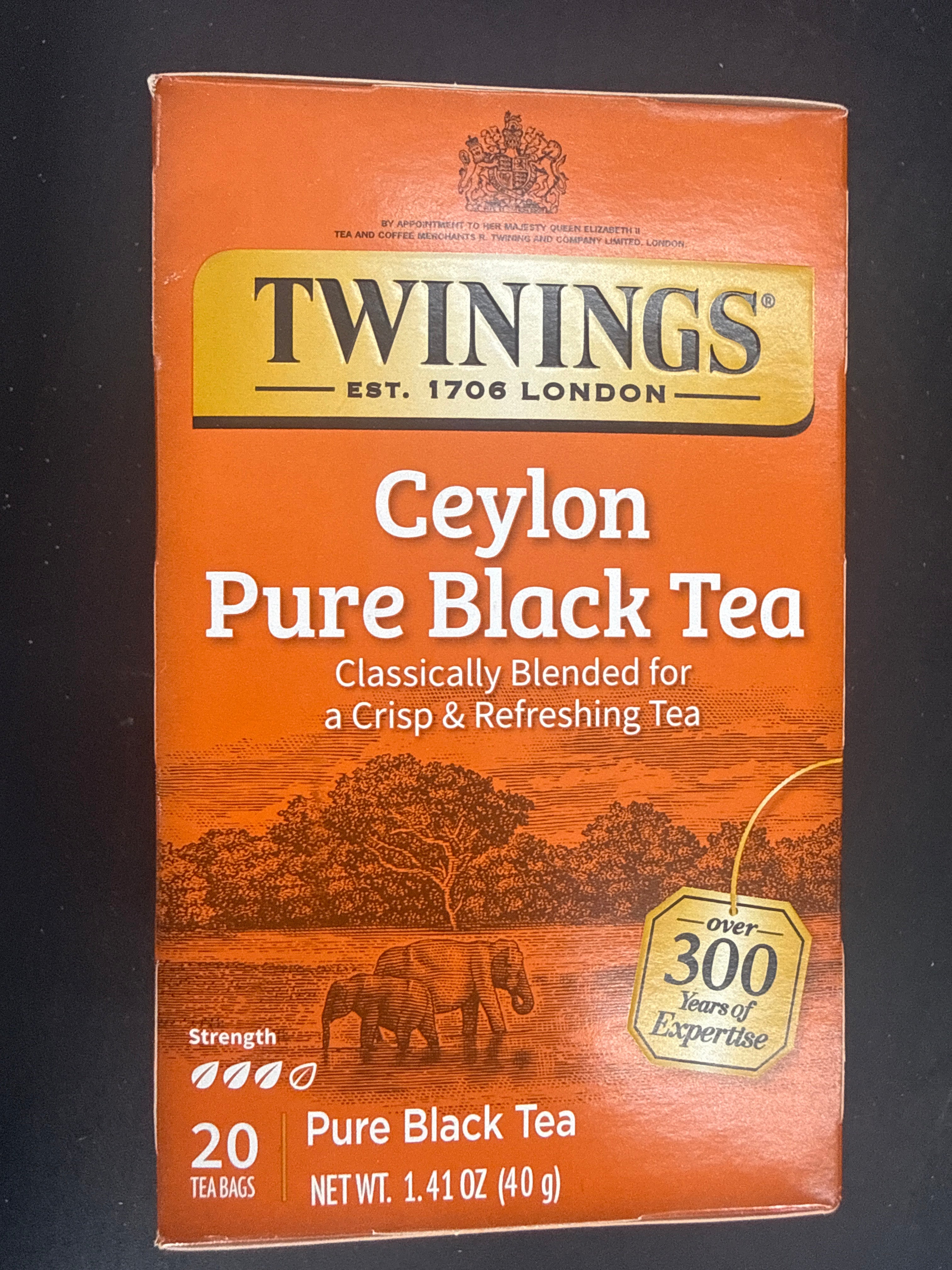 Twinings Ceylon pure black Tea