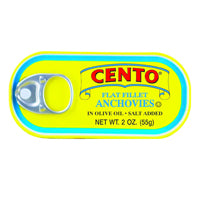 Cento flat fillets anchovies in olive oil