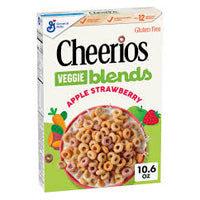 Cheerios Veggie Blends Apple Strawberry Cereal