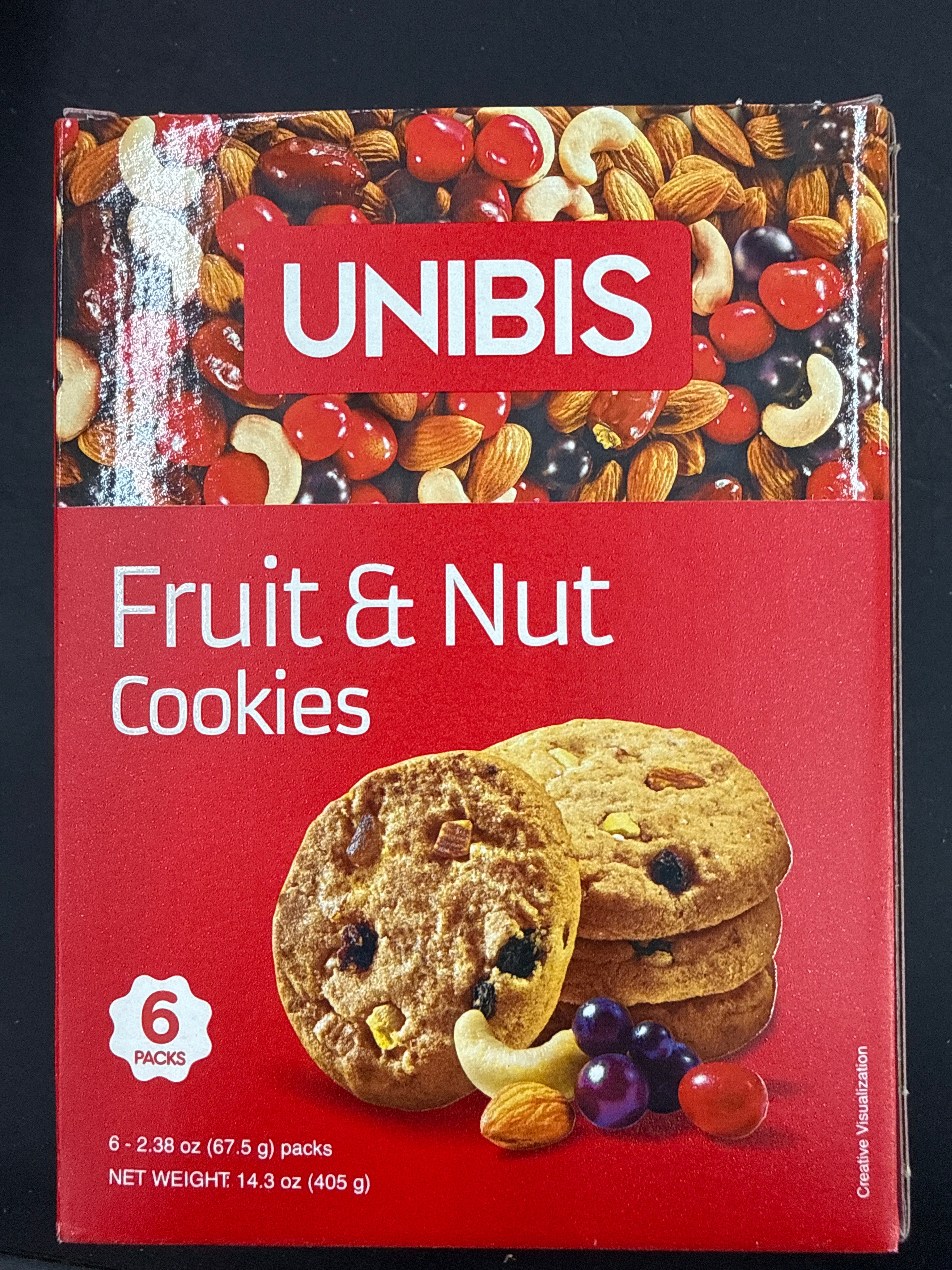 UNIBIS FRUITS & Nuts Cookies
