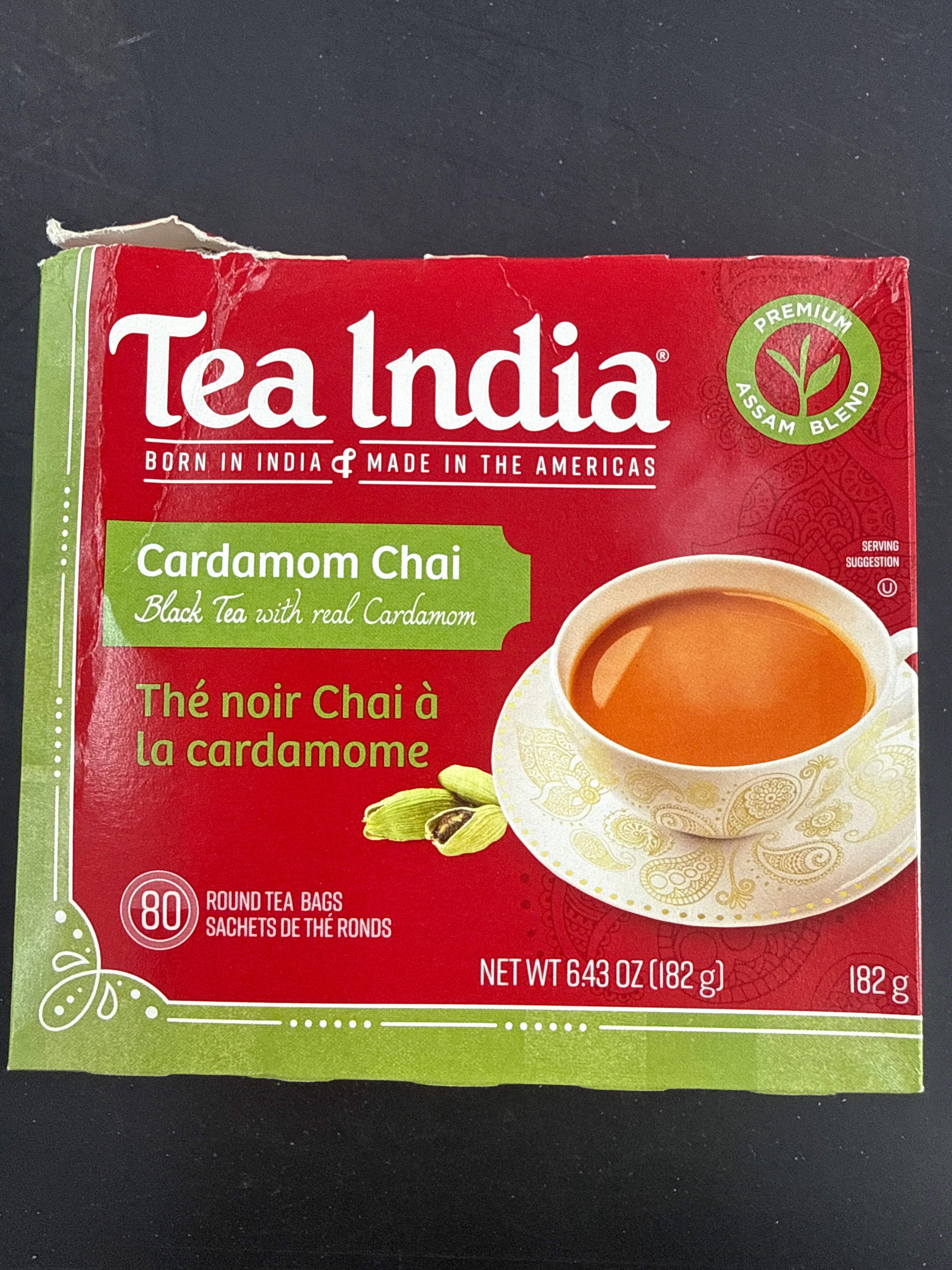 Tea India Cardamom Chai