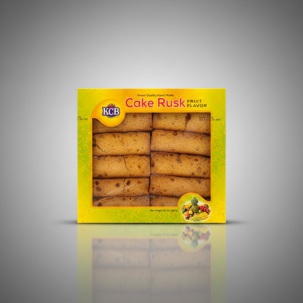 KCB fruit cake rusk