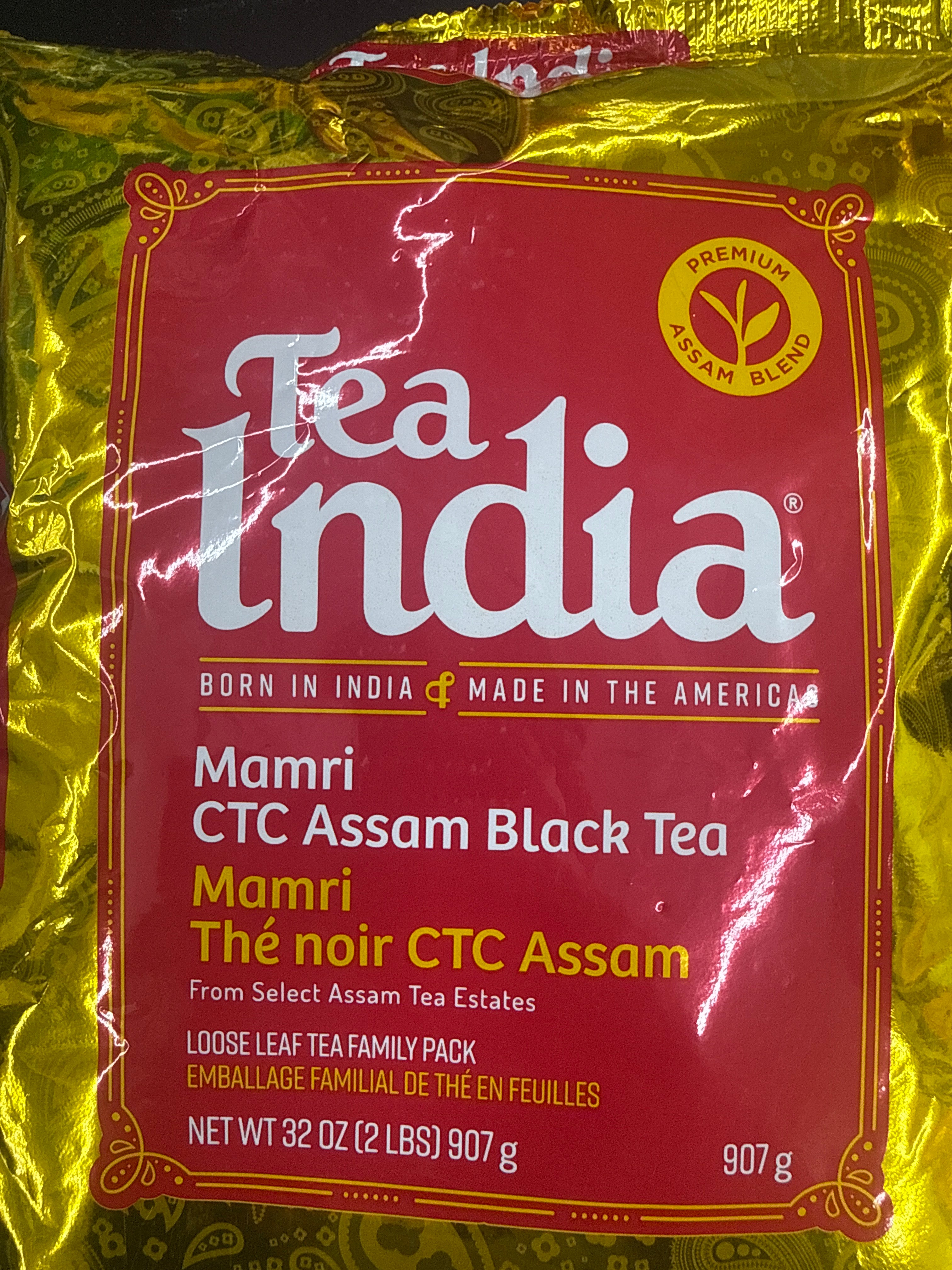 Tea India Assam Black tea