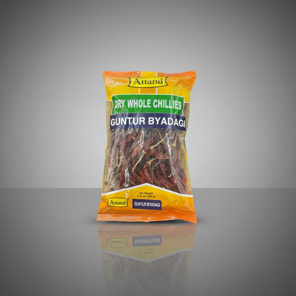 Anand Dry whole chillies, Guntur Byadagi