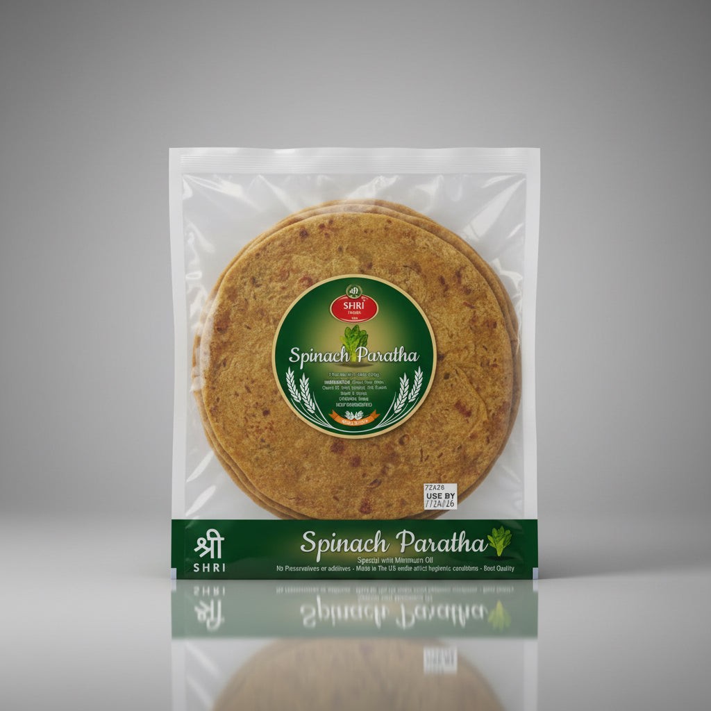 SHRI SPINACH PARATHA