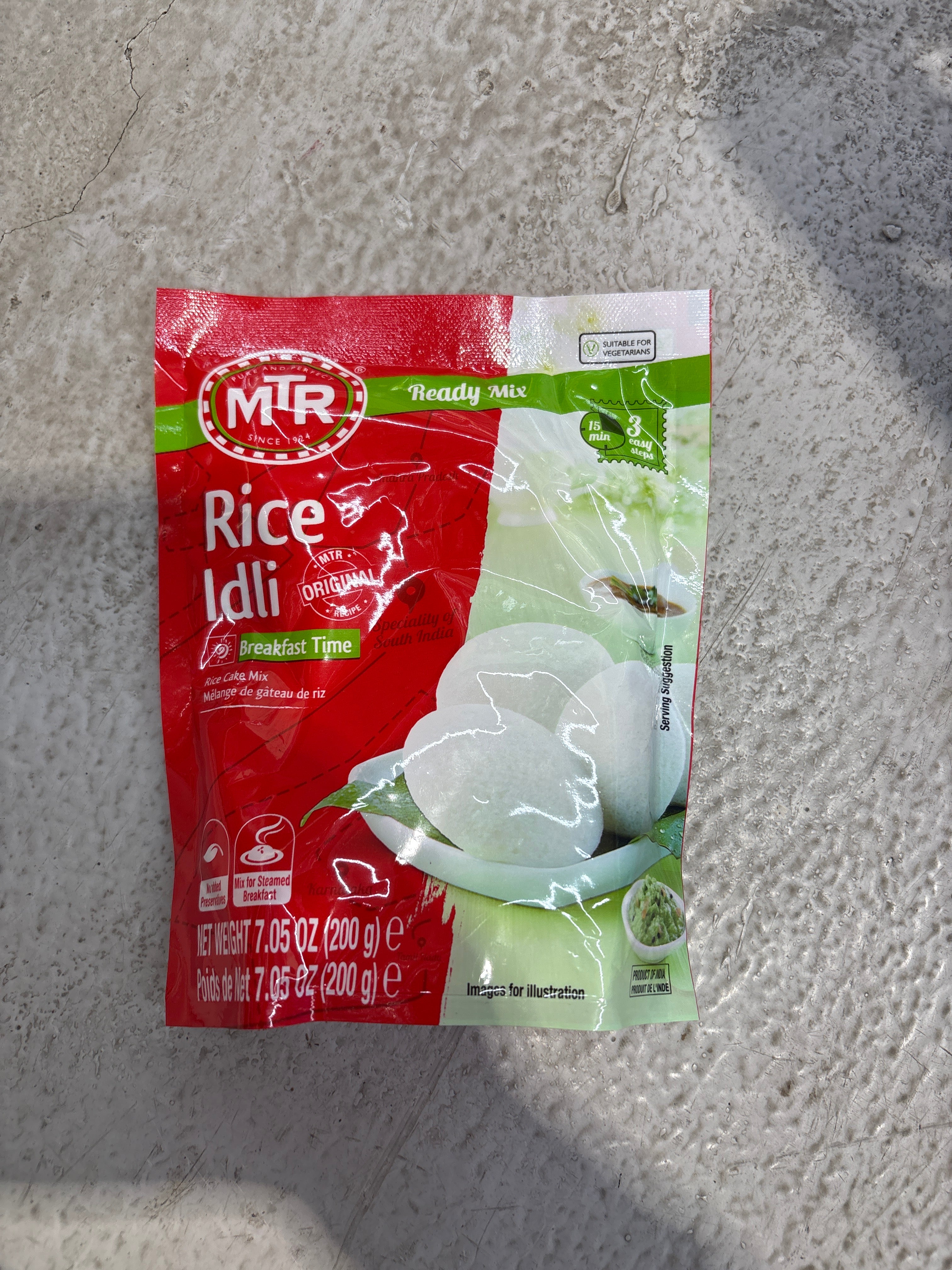MTR rice idli