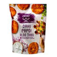 Deep Dahi papdi aloo tikki