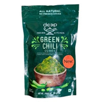 Deep Green Chili Cubes