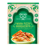 Deep Naan Pizza Margherita