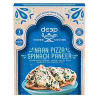 Deep Naan Pizza Spinach Paneer