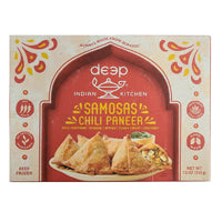 Deep Samosas Chili Paneer