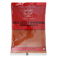 Deep red chili powder reshampatti