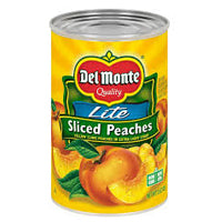 Del Monte Lite Sliced Peaches