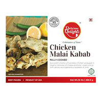 Delicious delights chicken Malai Kabab