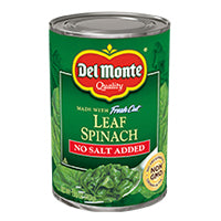 Delmonte fresh cut leaf spinach
