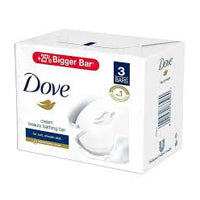 Dove moisturising cream soap 3 packs