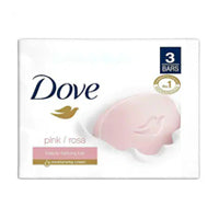 Dove pink moisturizing soap 3 packs