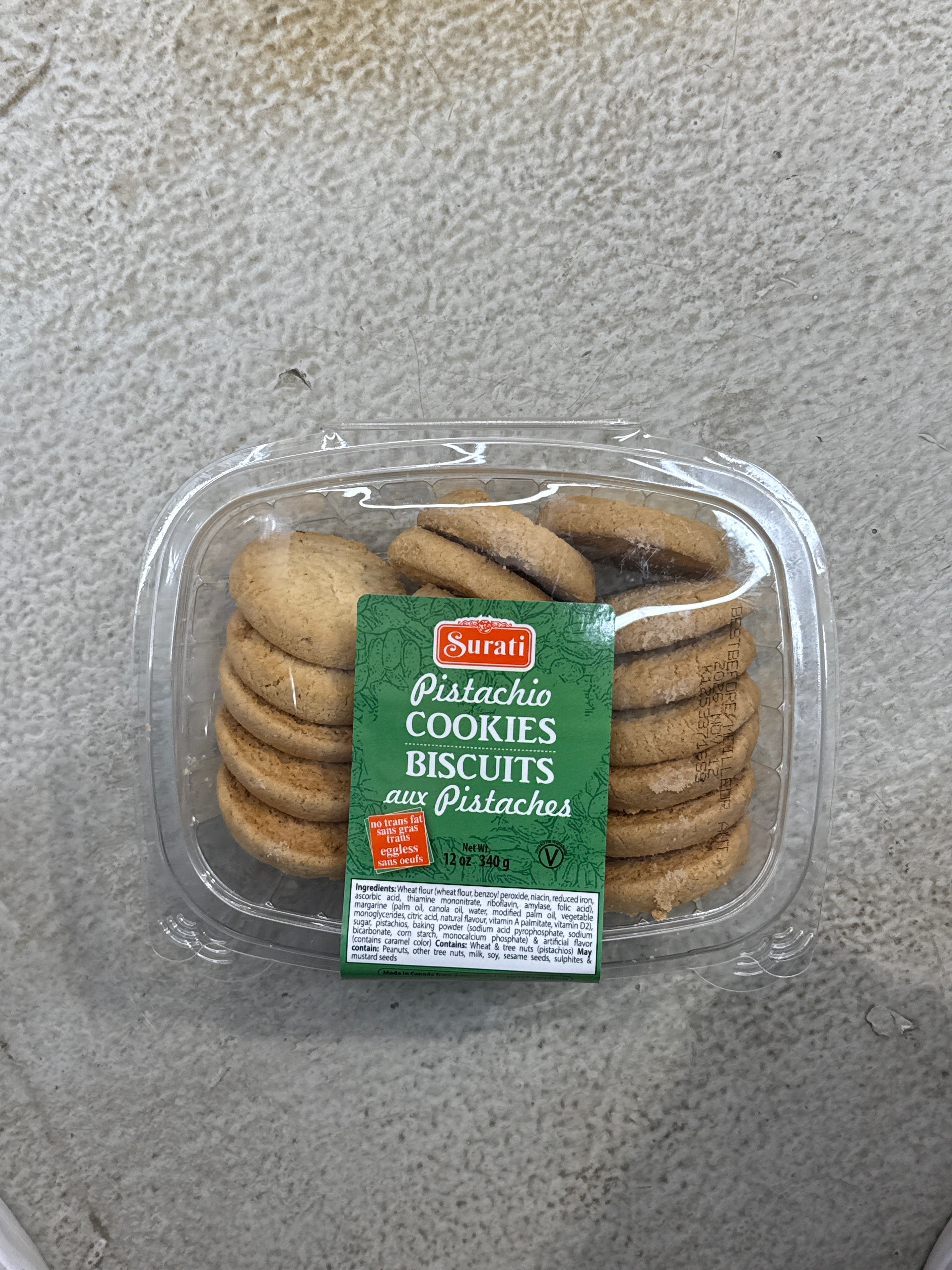 Surati Pistachio Cookies