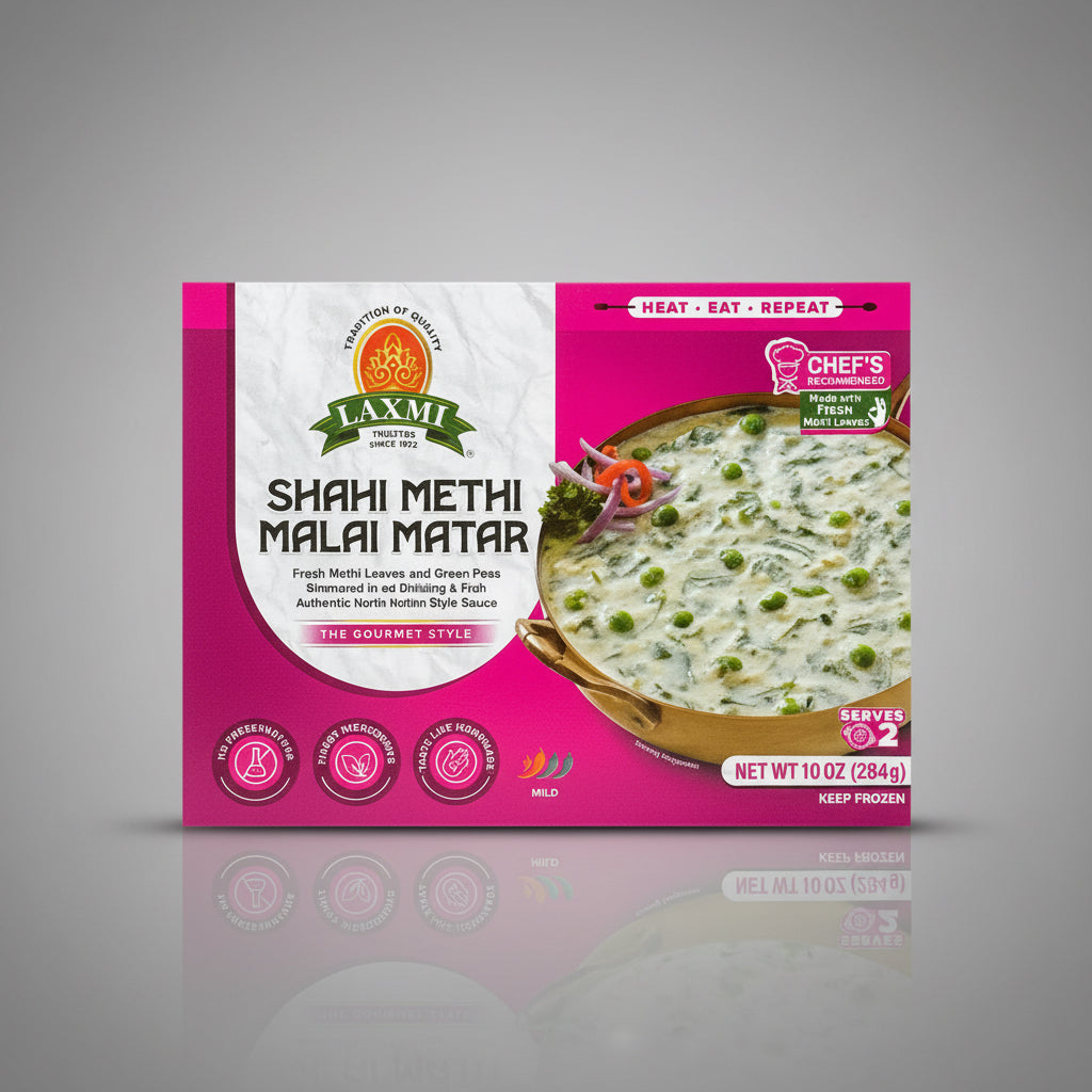 Laxmi Shahi Methi Malai Matar