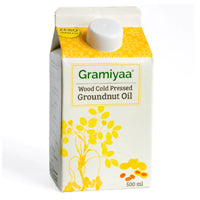 Gramiyaa Wood Cold Pressed groundnut oil