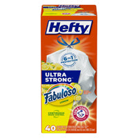 Hefty Ultra Strong Fabulous Lemon