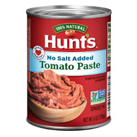 Hunts No Salt Added Tomato Paste