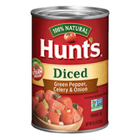 Hunts diced green pepper, celery & onion