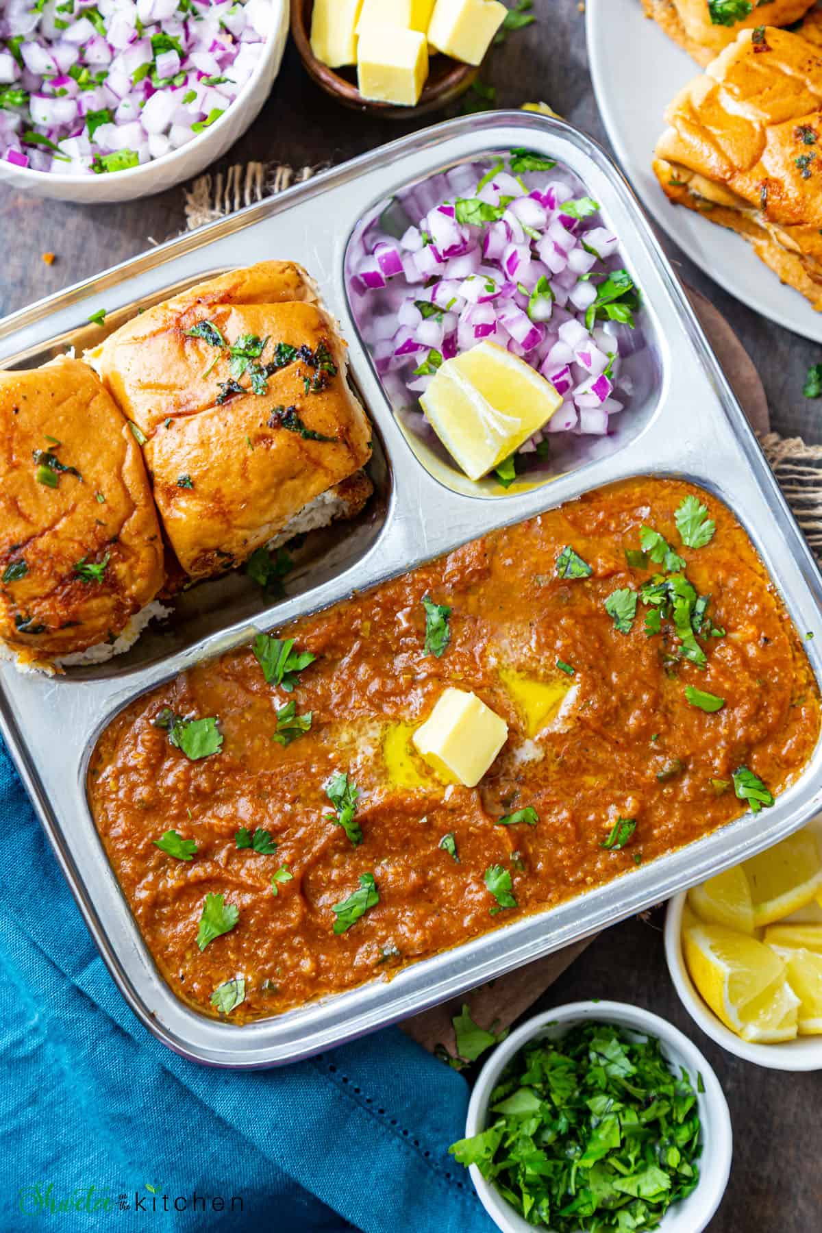 Pav Bhaji (2Buns)