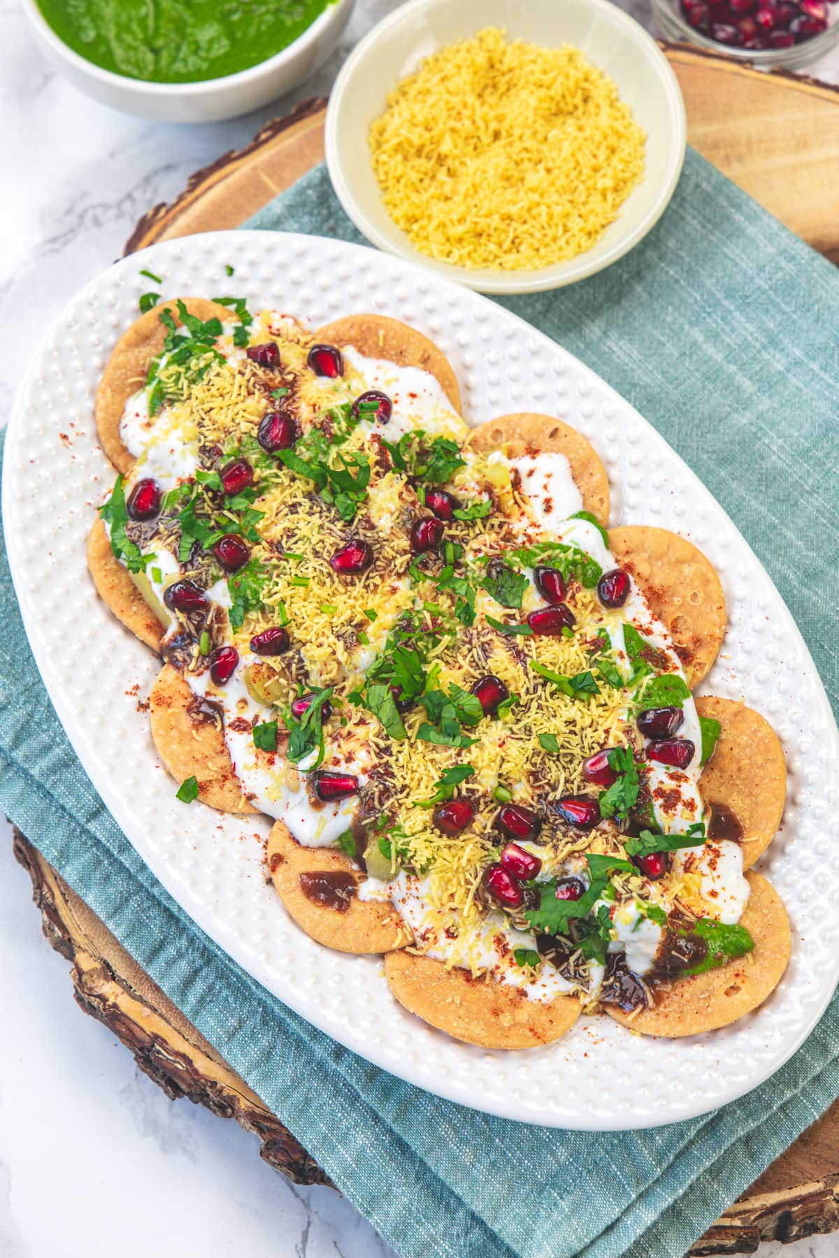 Aloo Papdi Chaat