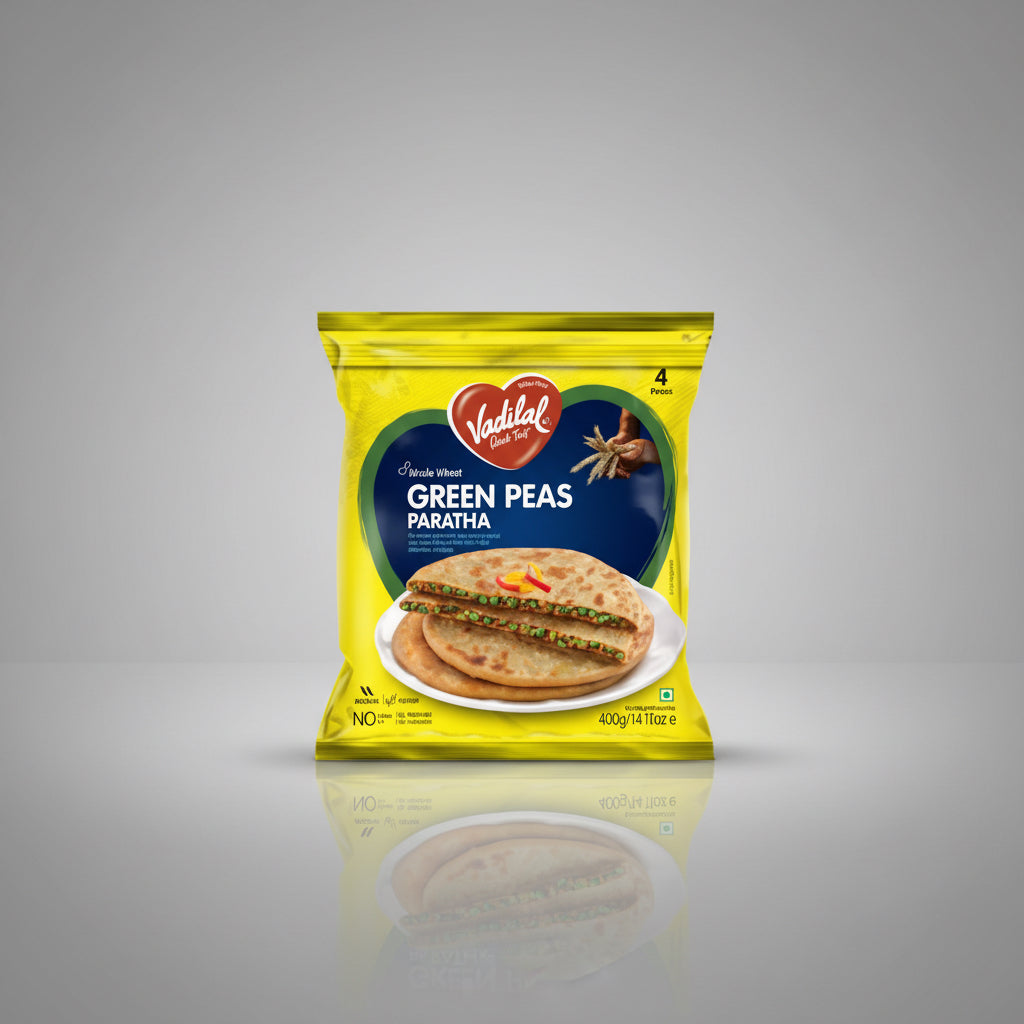 Vadilal Green Peas Paratha