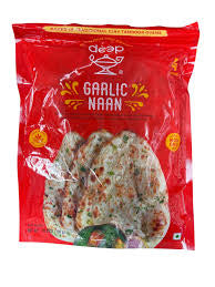 Deep Garlic Naan