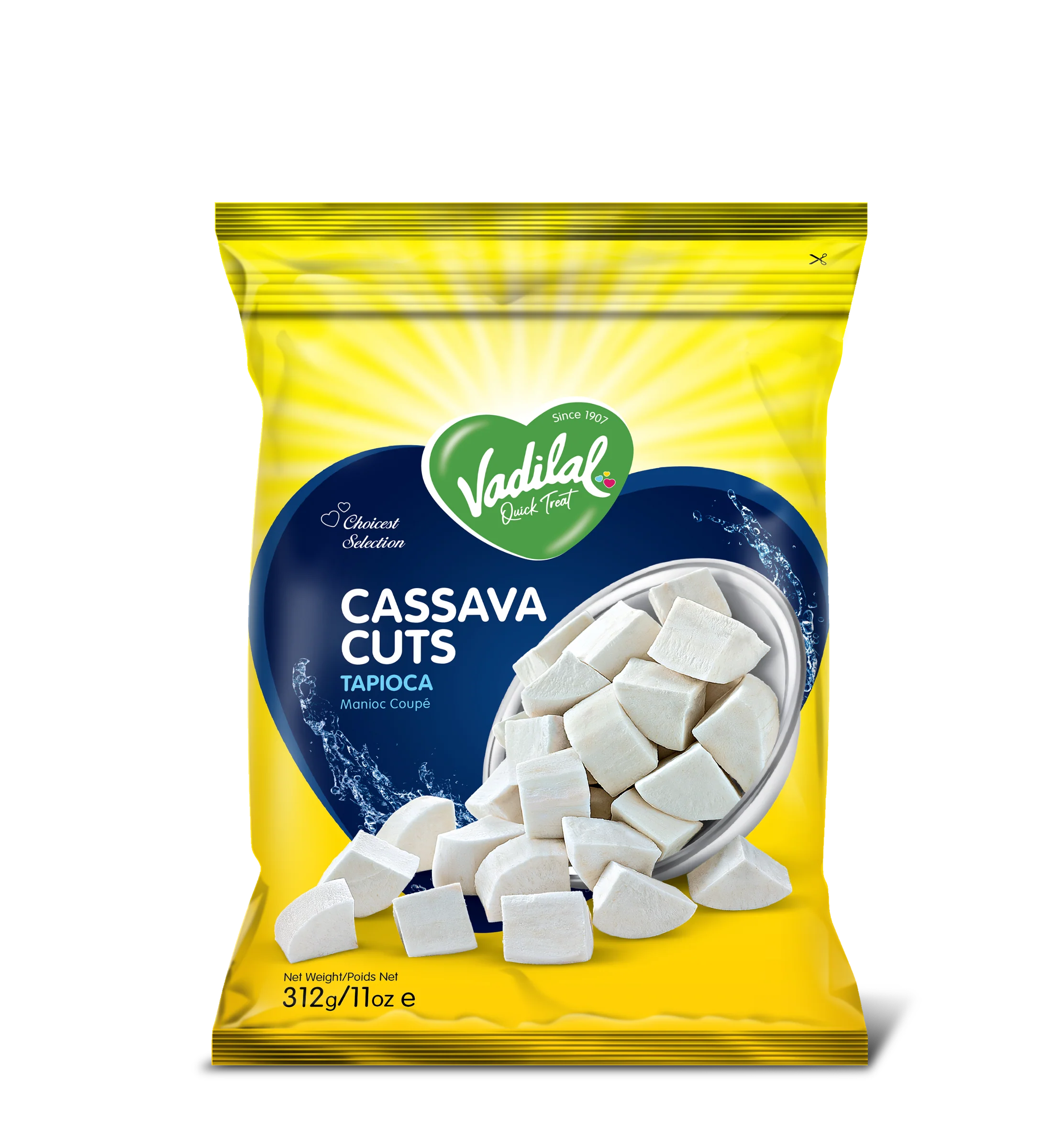 Vadilal Cassava Cuts