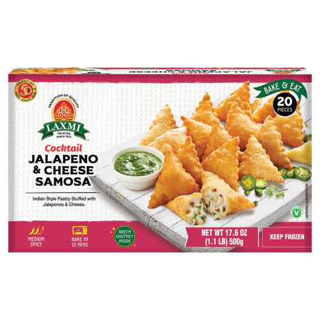 Laxmi Jalapeno & Cheese Samosa