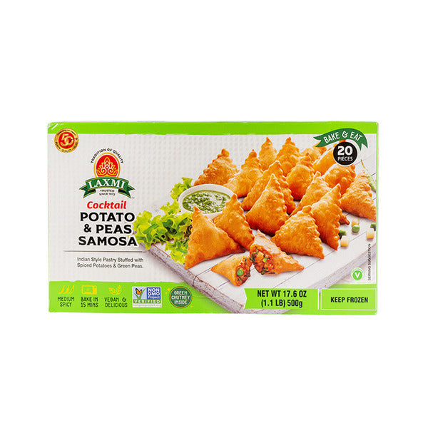 Laxmi Potato & Peas Samosa (20 Pieces)