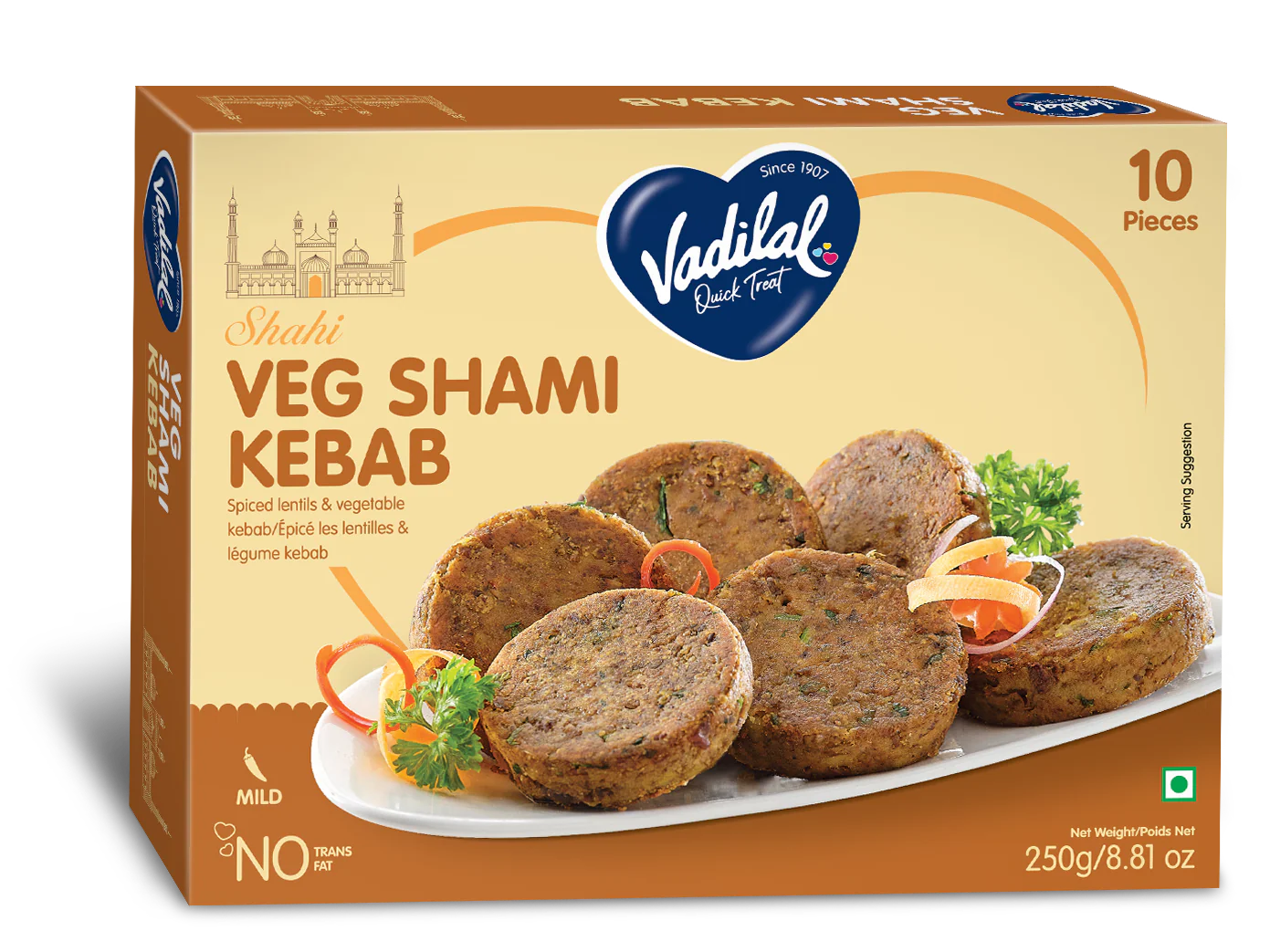 Vadilal Veg Shami Kebab