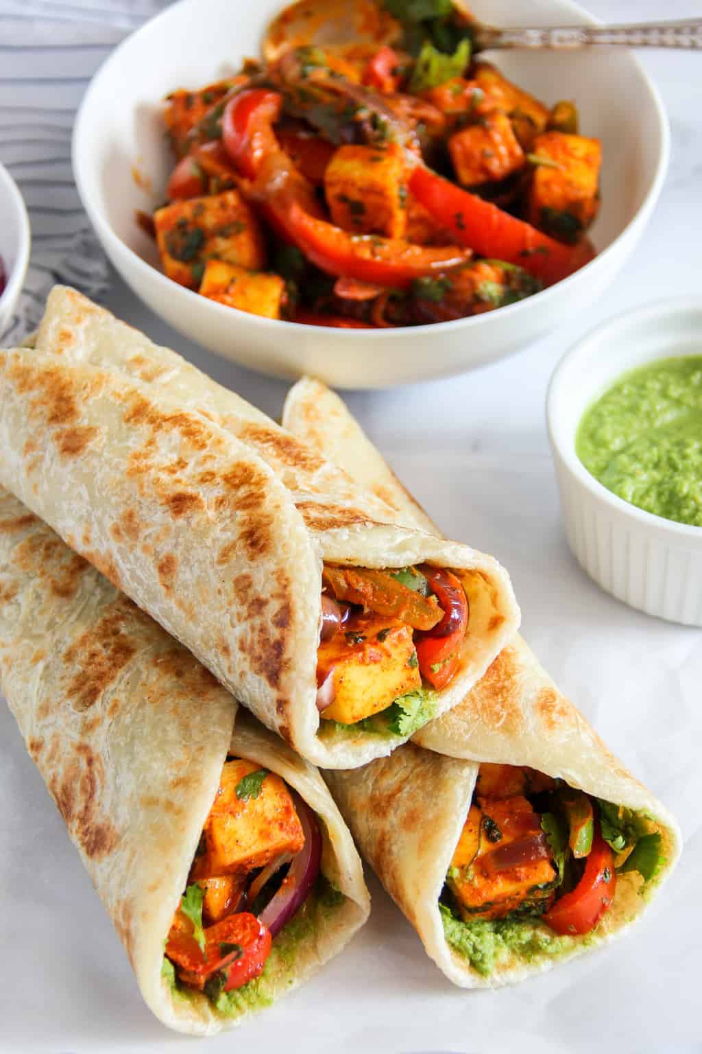 Paneer Kathi Roll (1pcs)