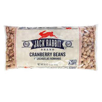 Jack rabbit cranberry beans