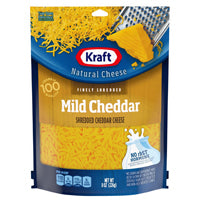 Kraft Mild Cheddar shredded