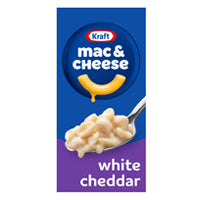 Kraft mac & cheese (white cheddar style)