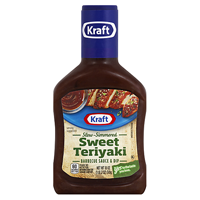 Kraft sweet teriyaki barbeque sauce