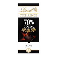 Lindt 70%Cocoa Dark Chocolate